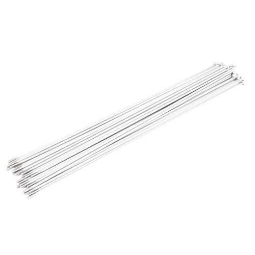 Спиця Primo Forged 182мм, 50шт, black nipples, білі